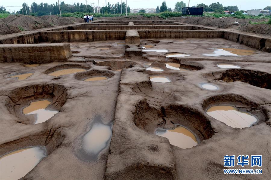 河南鶴壁再次考古發掘劉莊遺址