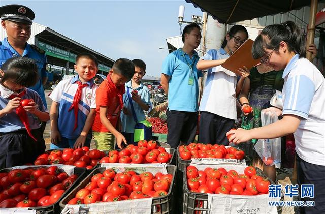 四川成都：小学生暑期学习食品质量安全知识
