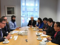 中國西藏專家交流團訪問愛爾蘭