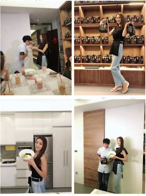 曹格老婆居然卖起了方便面，一包就要一百多元！_娱乐_腾讯网