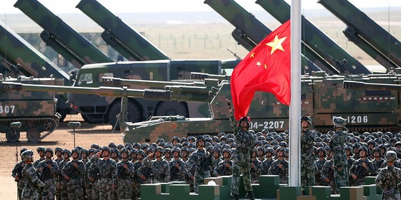 庆祝中国人民解放军建军90周年阅兵举行_fororder_1