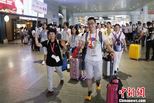 2000名香港青年抵达浙江杭州 G20、互联网成关键词